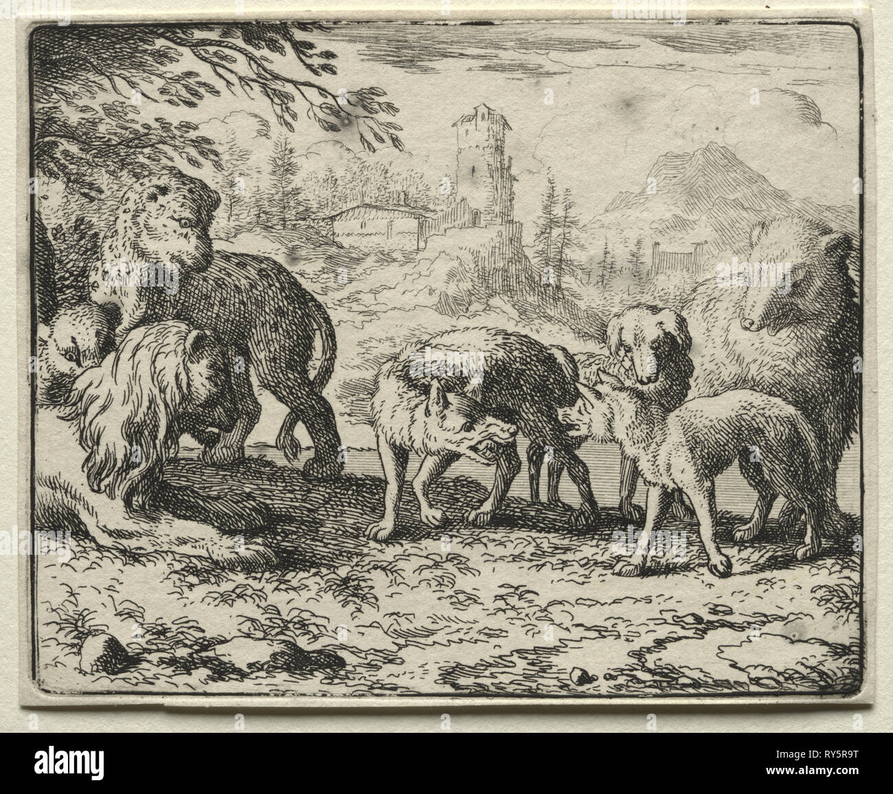 Reynard the Fox The Condemnation of Reynard. Allart van Everdingen