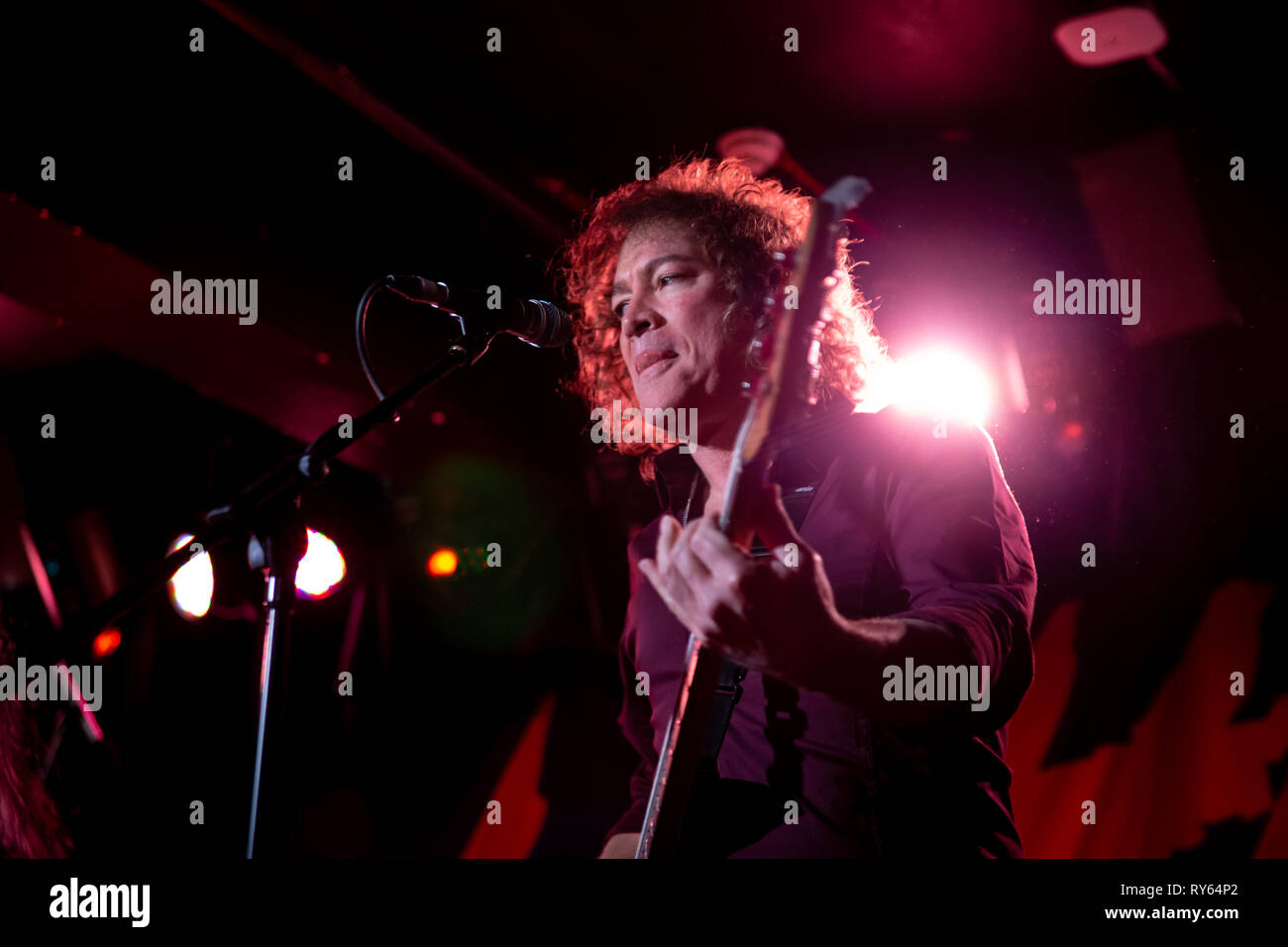 Greg Smith - Tyketto - Strength In Numbers 25th Anniversary tour, Manchester Academy 10/03/19 Stock Photo