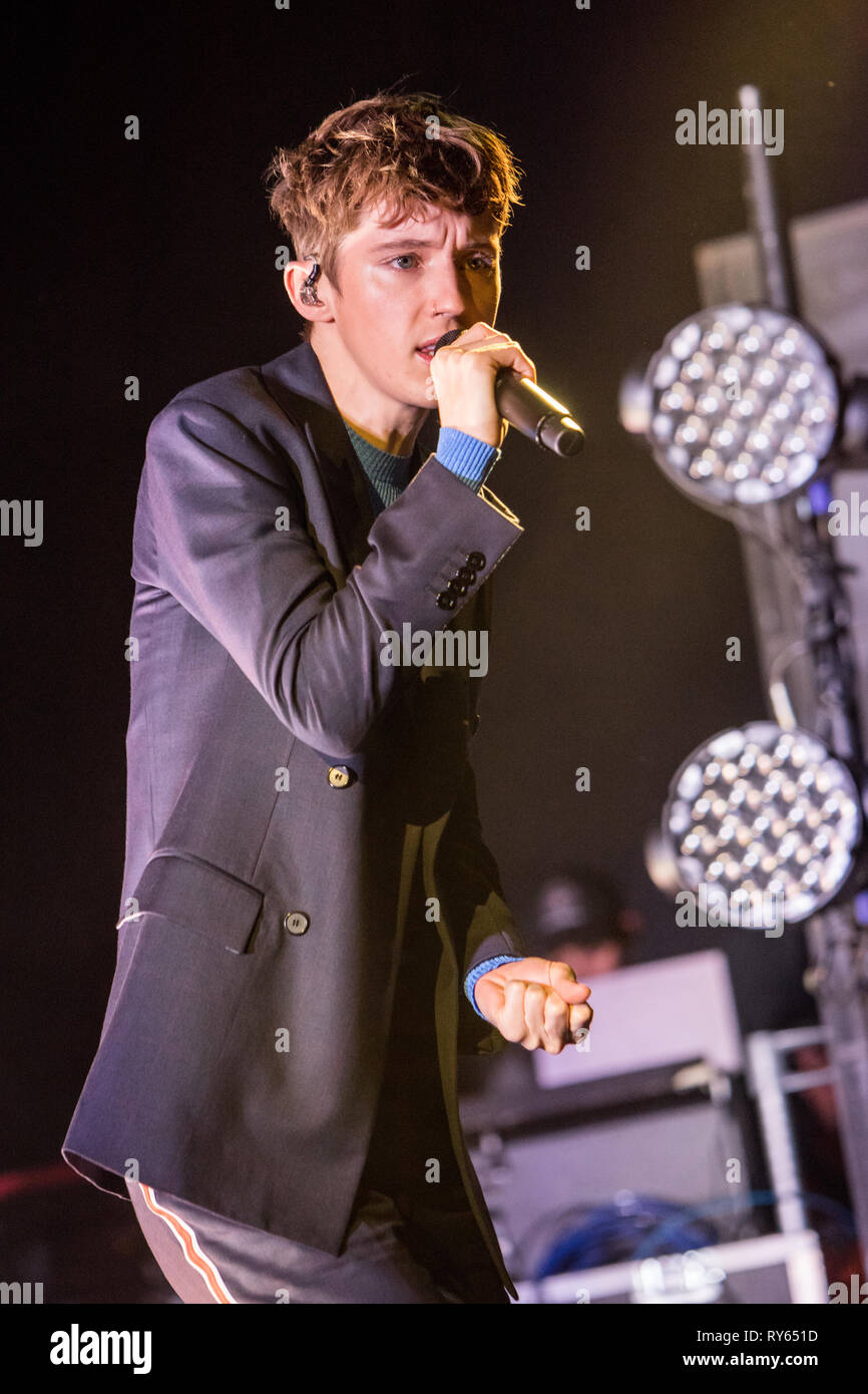 Milan Italy 11th Mar 2019 The Australian Pop Singer Songwriter Actor And Internet Personality Troye Sivan