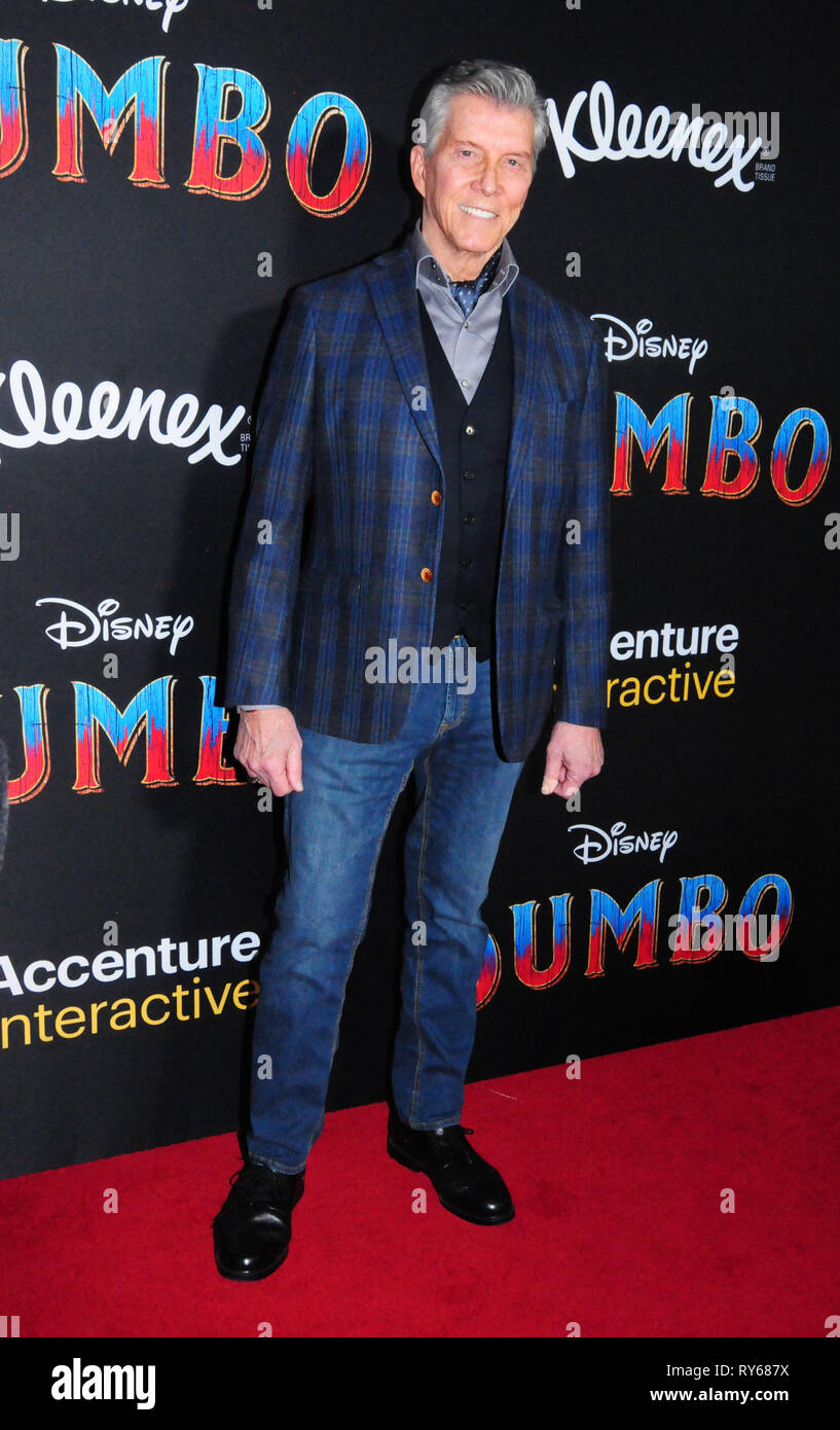 Hollywood, USA. 11th Mar, 2019. HOLLYWOOD, CA - MARCH 11: Actor Deep Roy  and guest attend Disney's 'Dumbo' Premiere on March 11, 2019 at El Capitan  Theatre in Hollywood, California. Credit: Barry