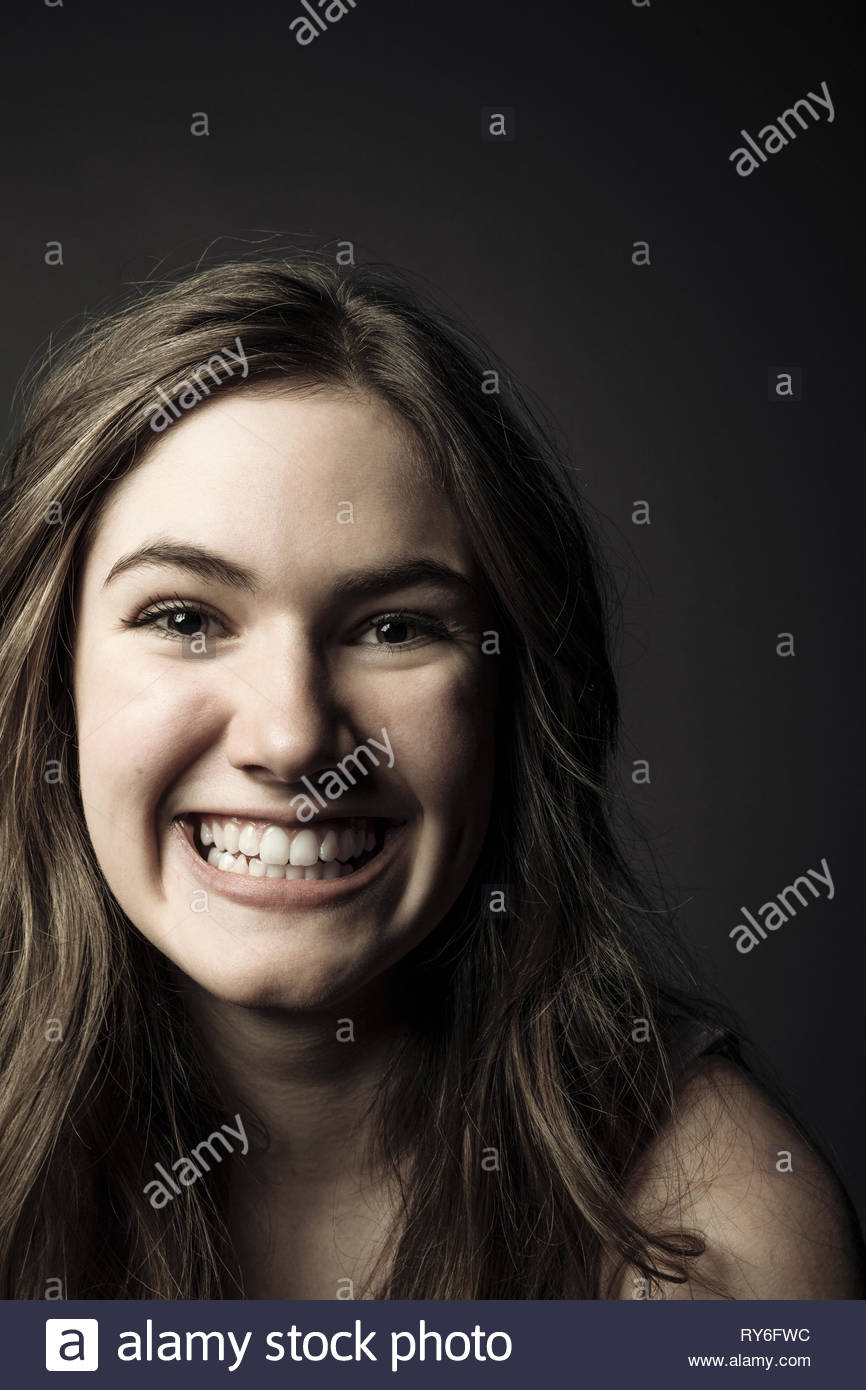 No happy girl hi-res stock photography and images - Alamy