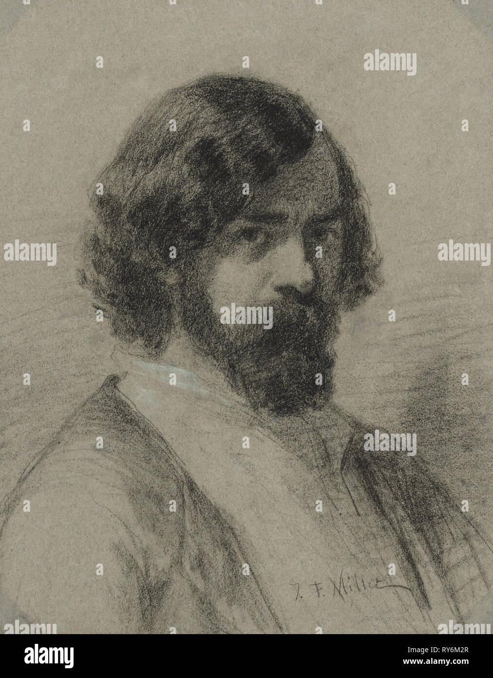 Millet Portrait Jean francois millet portrait hi-res stock photography and images - Alamy