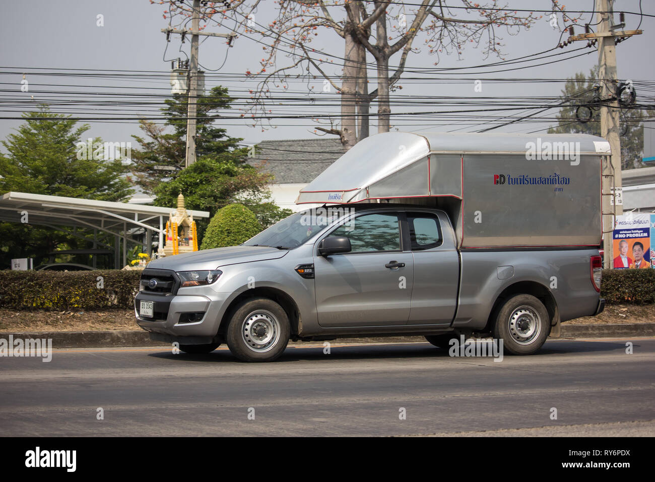 Chiangmai Thailand February 26 2019 Private Pickup Car