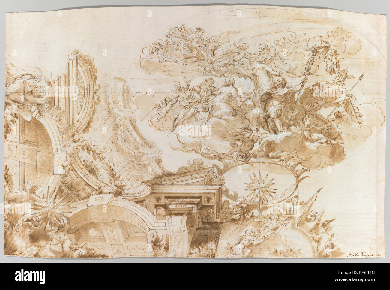 The apotheosis of romulus hi-res stock photography and images - Alamy