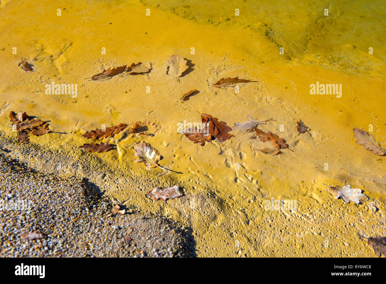 Contamination of the natural environment hi-res stock photography and ...