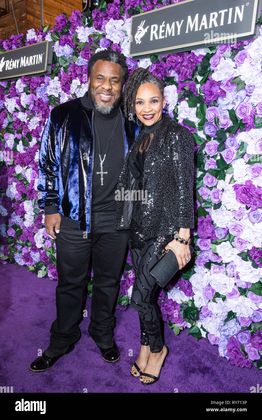 Los Angeles, USA. 24th February 2019. Shep Crawford and Dr. Shalonda ...