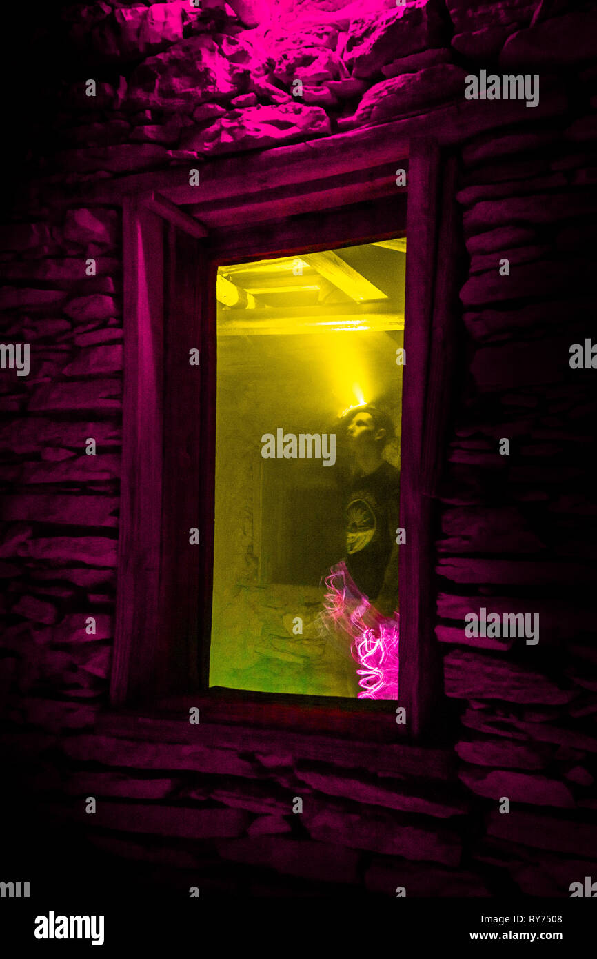 Ghost in haunted house hires stock photography and images Alamy