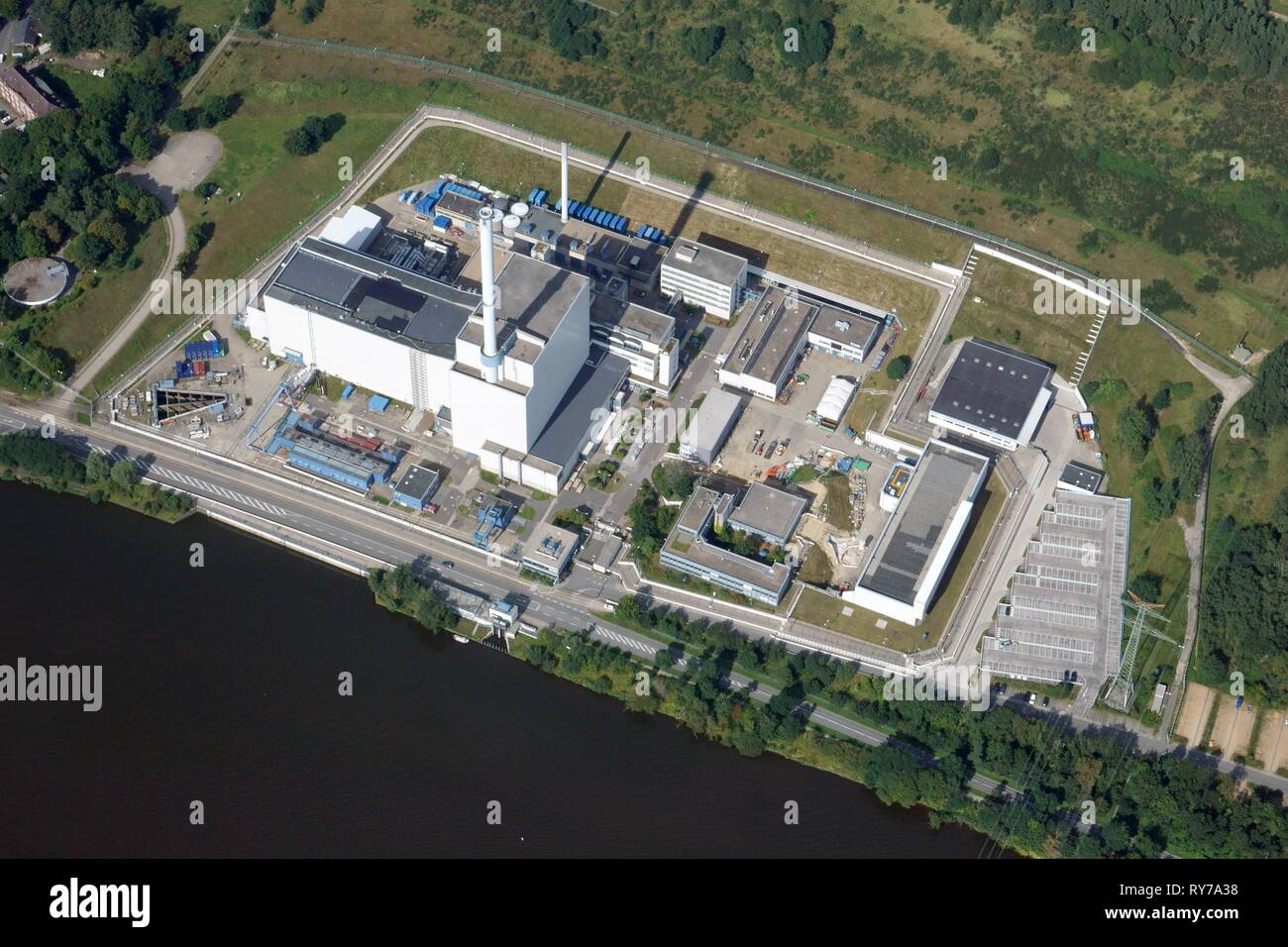 Krümmel nuclear power plant, Schleswig-Holstein, Germany Stock Photo