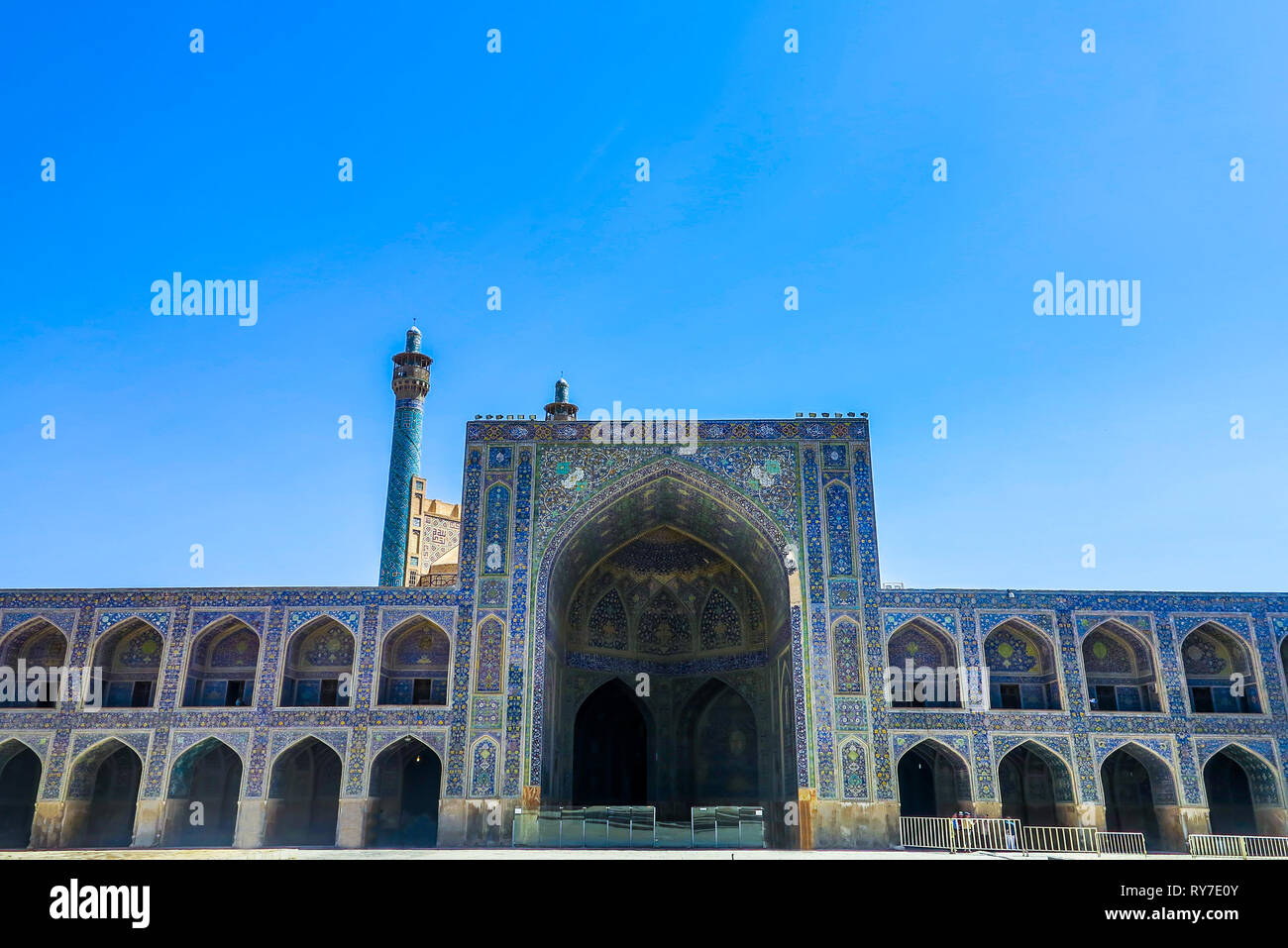 Isfahan Masjed-e Jadid-e Abbasi Shah Great Royal Mosque Main Madrasa ...