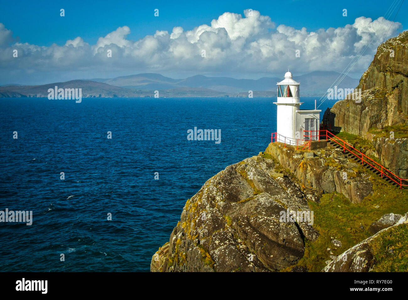 Sheeps Head Lighthouse Stock Photo Alamy