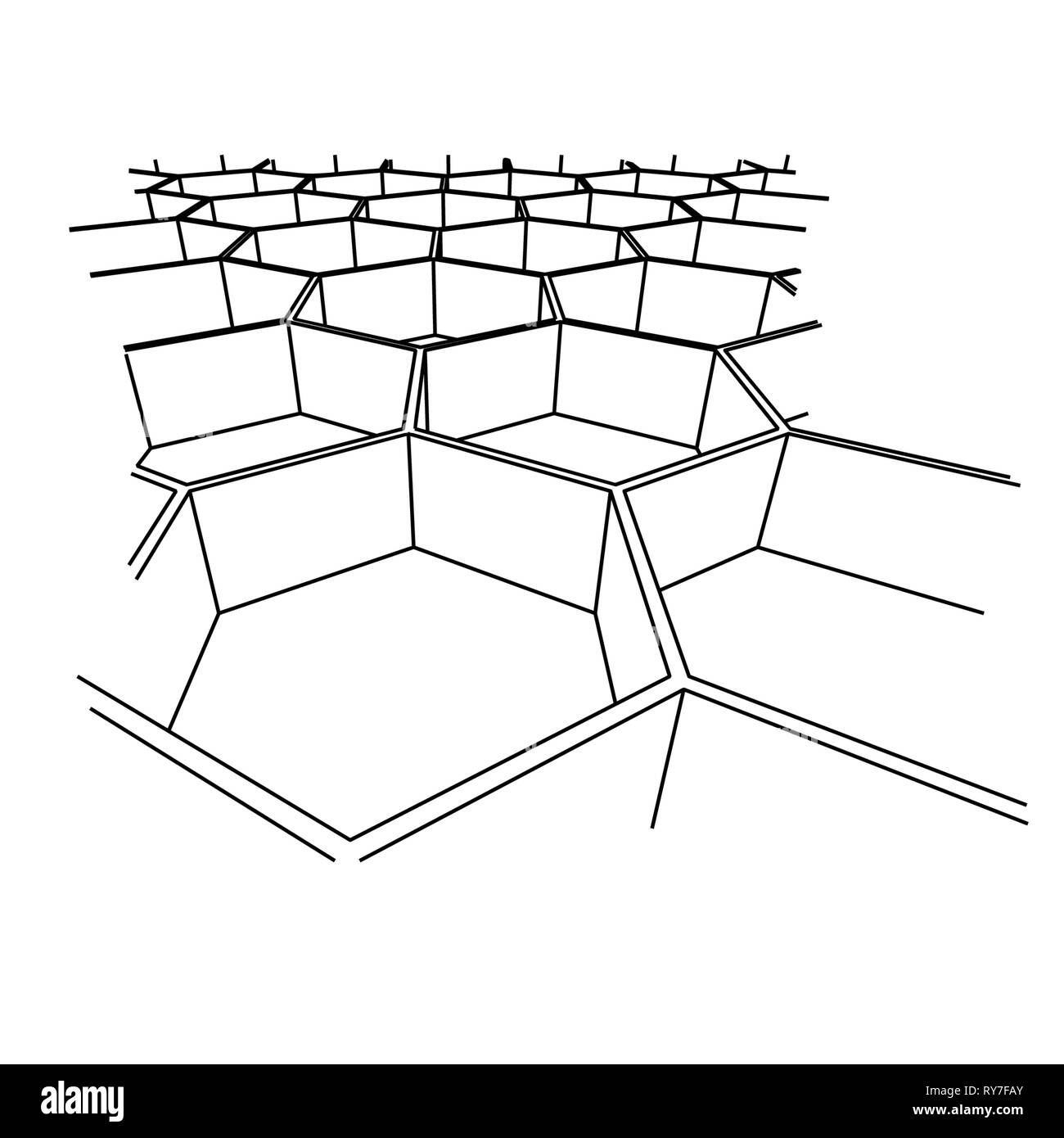 Abstract honeycomb background Stock Vector Image & Art - Alamy