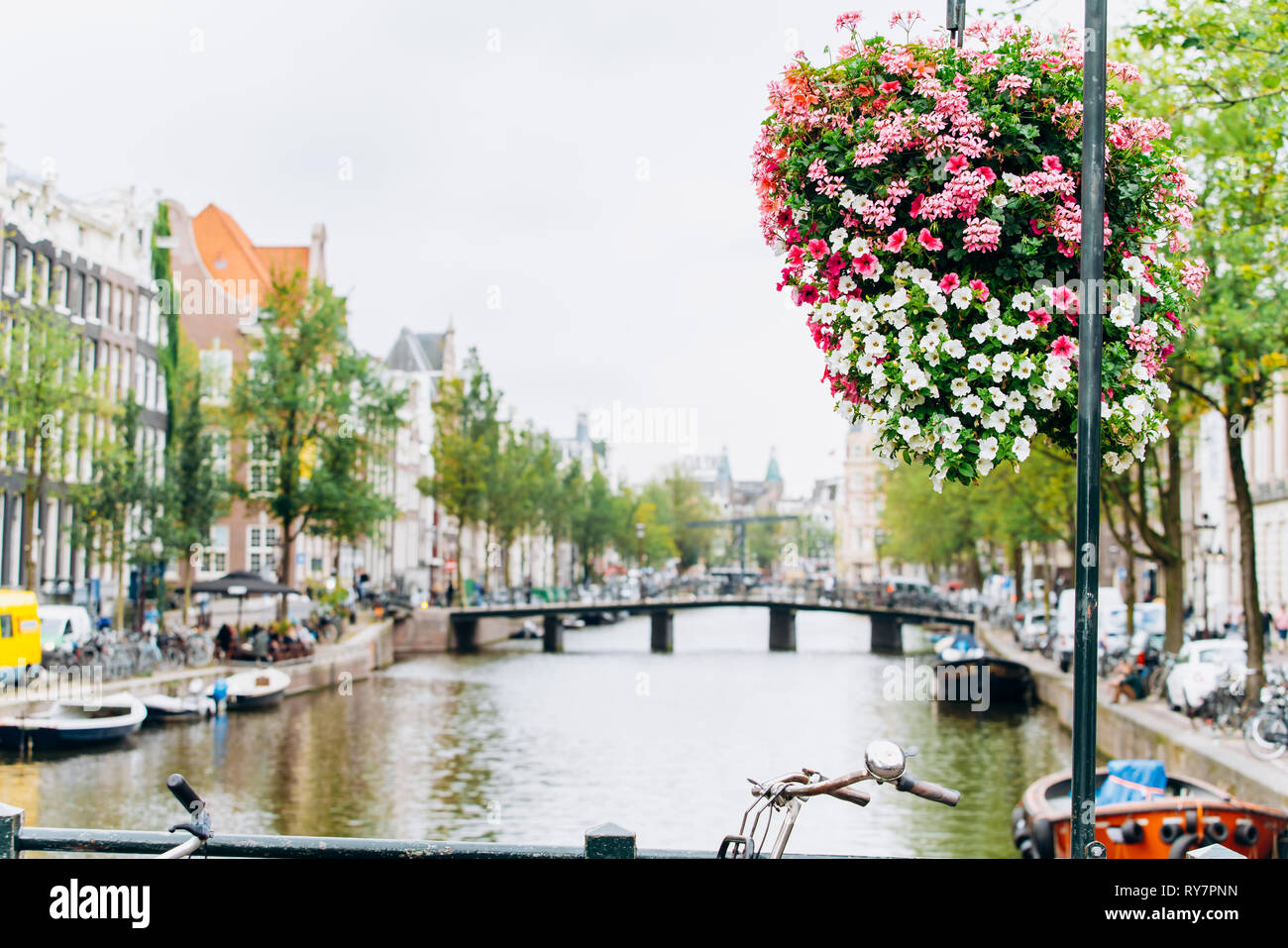Amsterdam Netherlands September 5 2017 Streets Canals And amsterdam-netherlands-september-5-2017-streets-canals-and