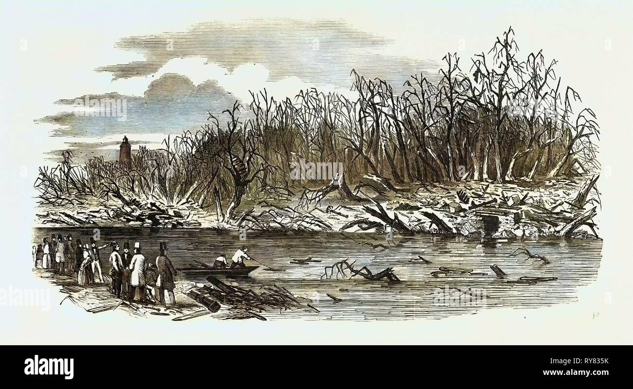 Scene of the Explosion of the Hounslow Powder Mills Stock Photo Alamy