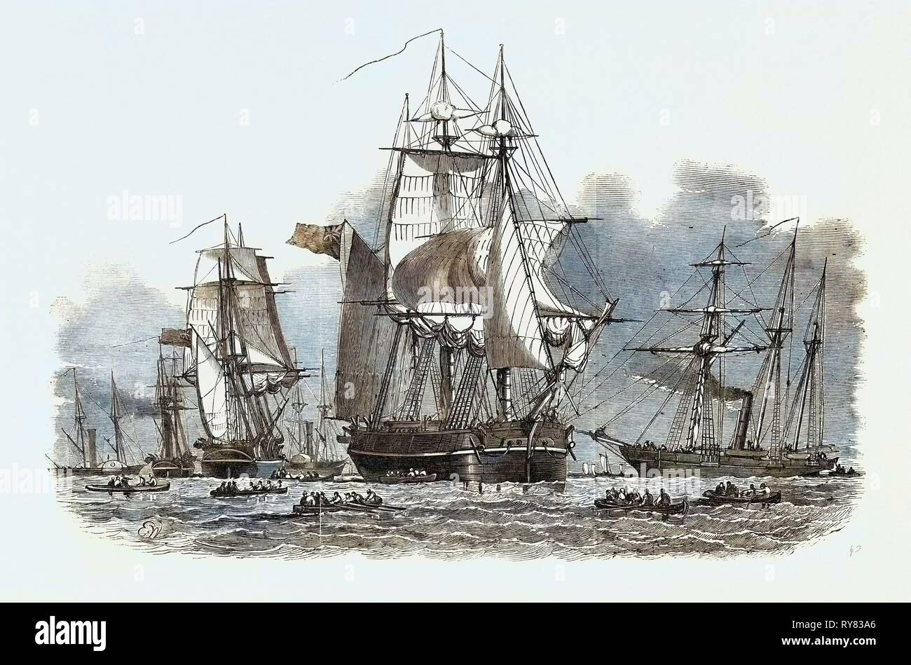 Captain Austin's Expedition, Sent in Search of Sir John Franklin Stock ...