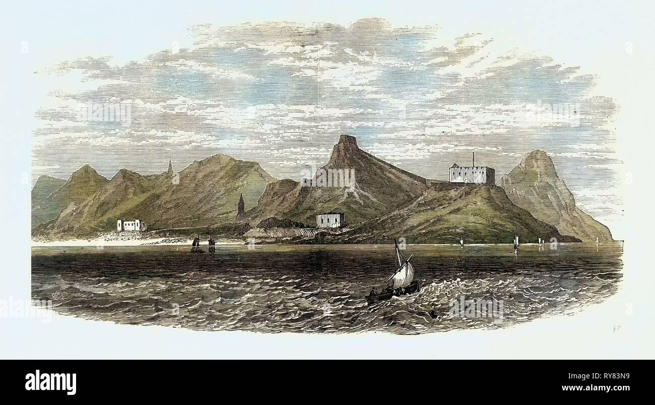 The Island of Karrack Persian Gulf 1873 Stock Photo - Alamy