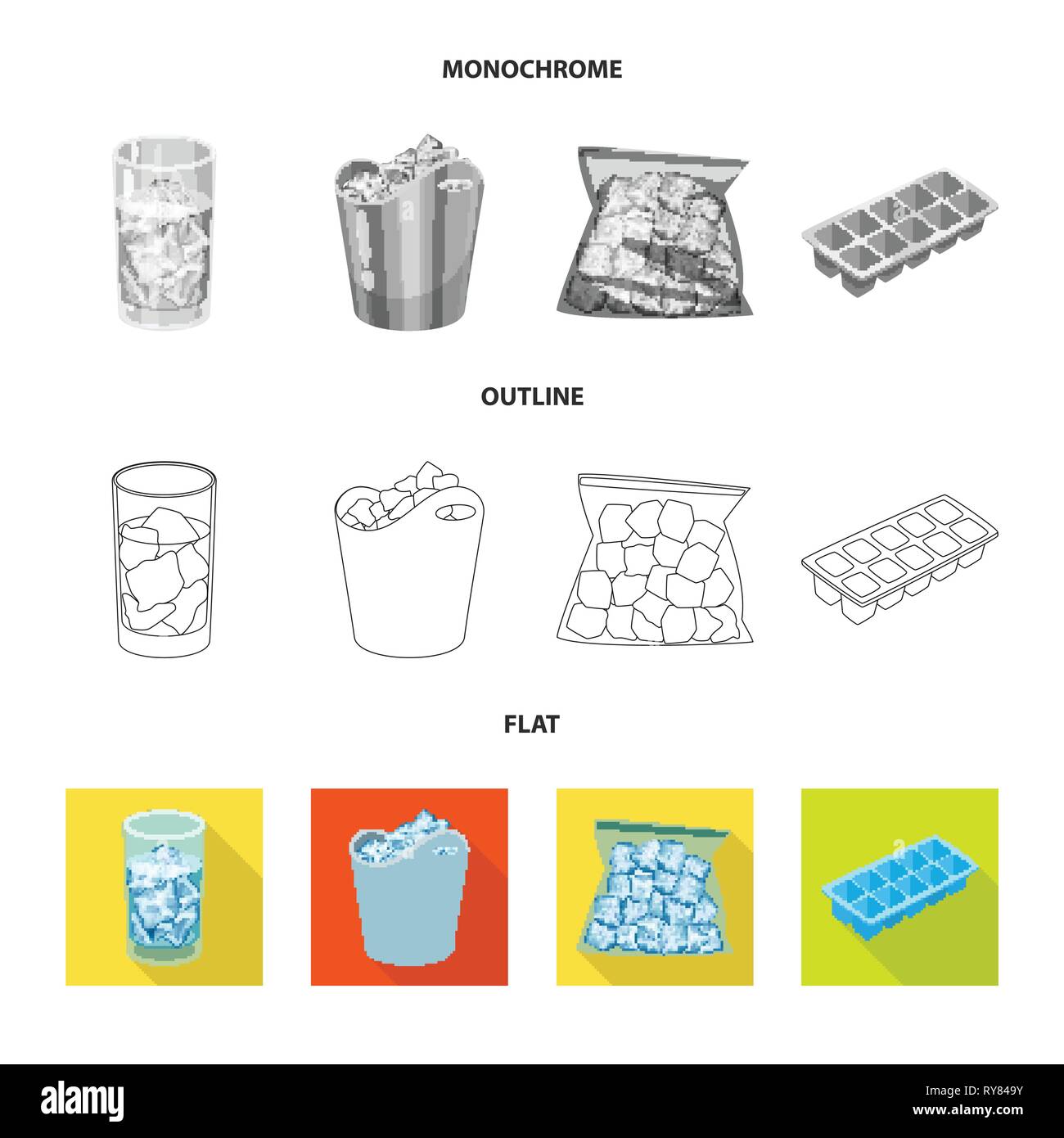 ice,bucket,form,freezer,glass,cube,package,packaging,crystal,block,bar ...