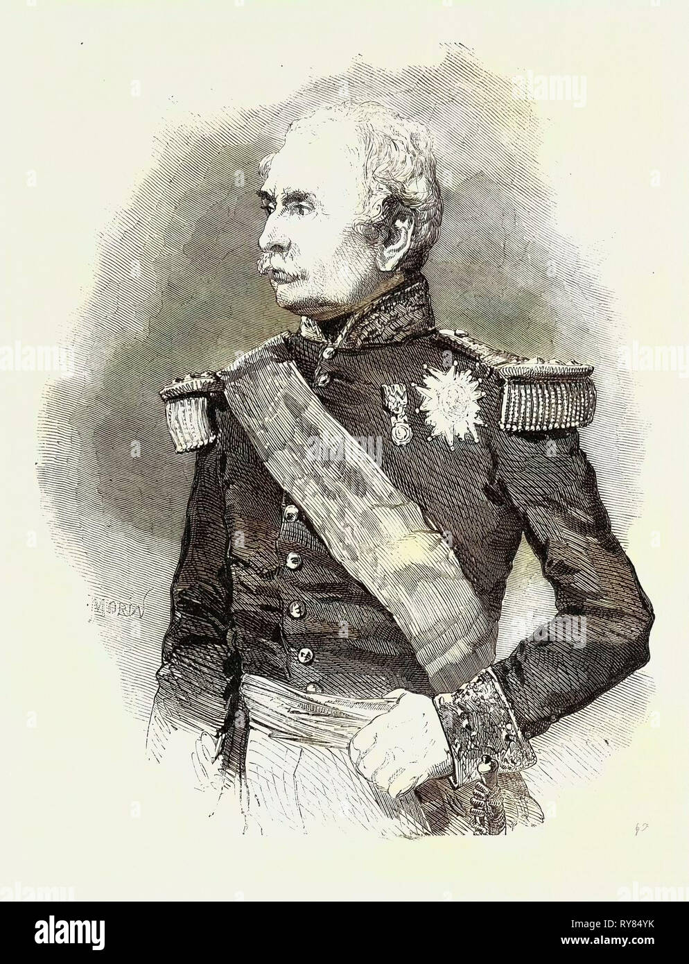 Marshal Randon the New French Minister of War Stock Photo - Alamy