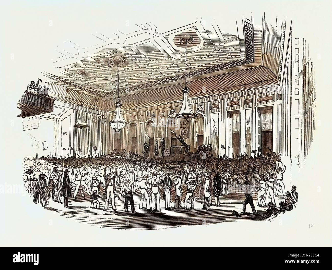 Hall meeting hall hi-res stock photography and images - Alamy