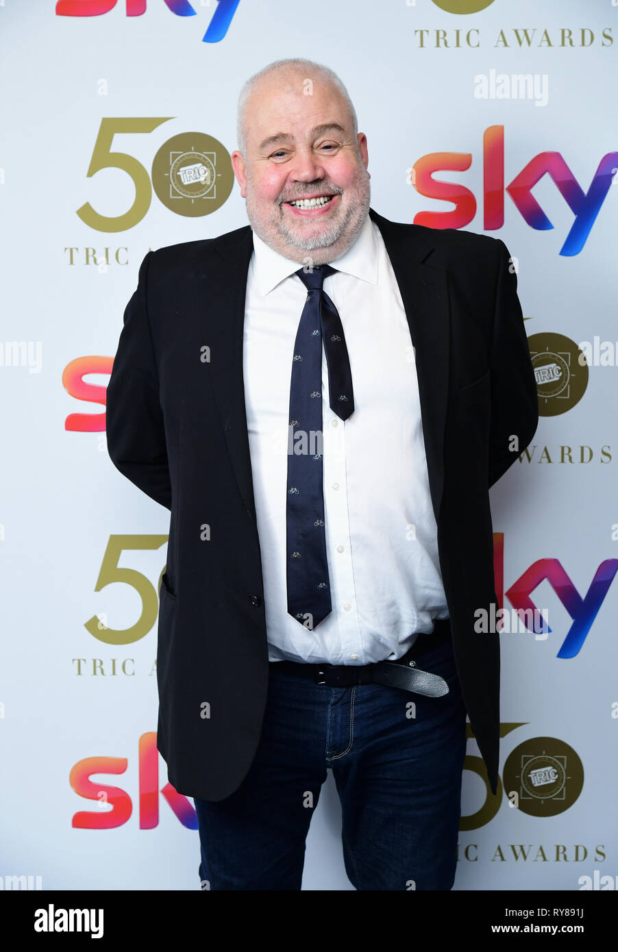 Cliff Parisi attending the TRIC Awards 2019 50th Birthday Celebration
