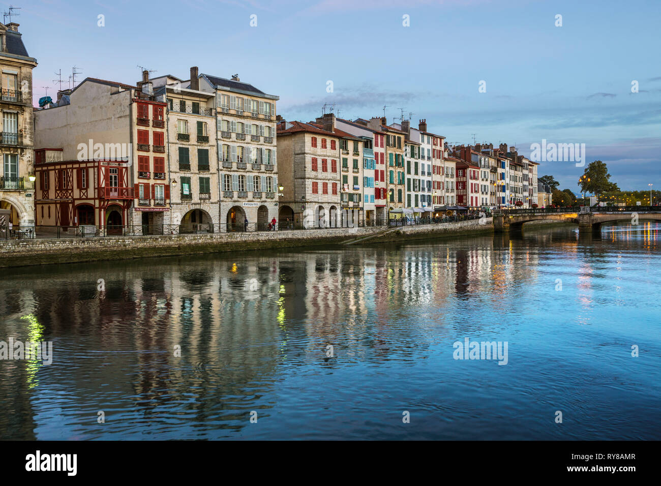 Bayonne City. Bayona. Baiona. Atlantic Pyrenees Department. Aquitania