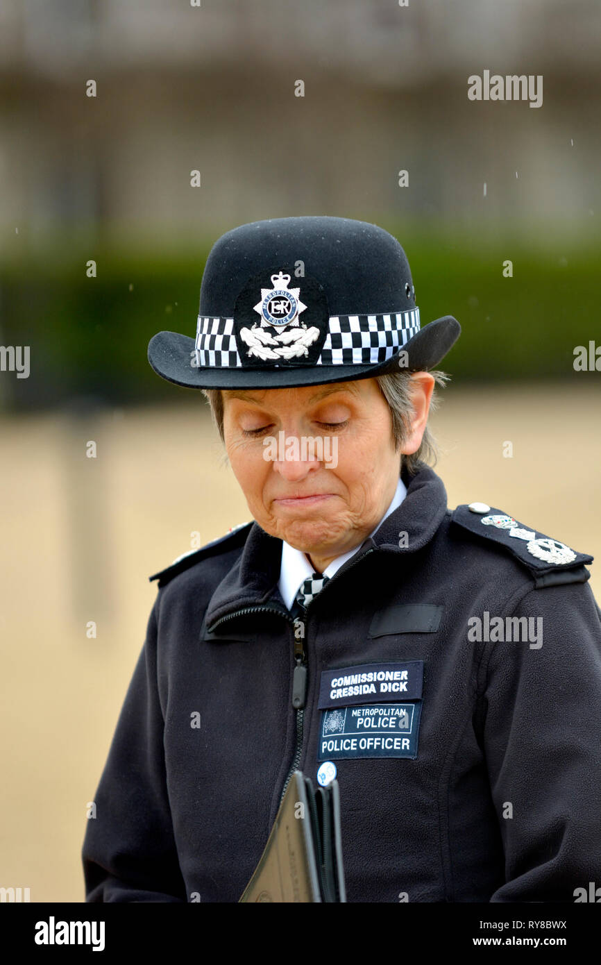 Cressida Dick Commissioner Of The Metropolitan Police Attending The 100 Years Stronger Parade 