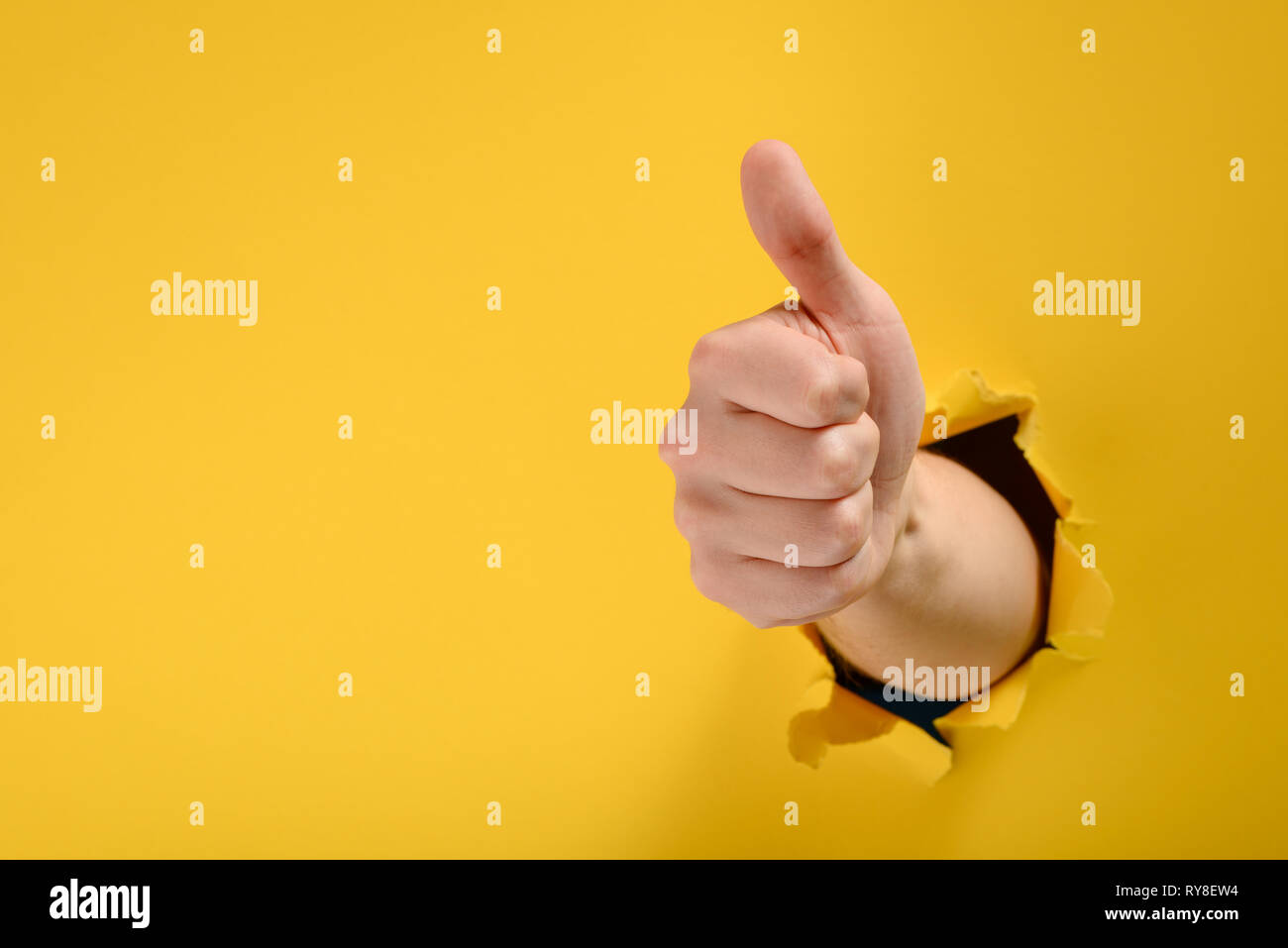 Hand Showing A Thumb Up Stock Photo Alamy Hand Showing A Thumb Up Stock Photo Alamy