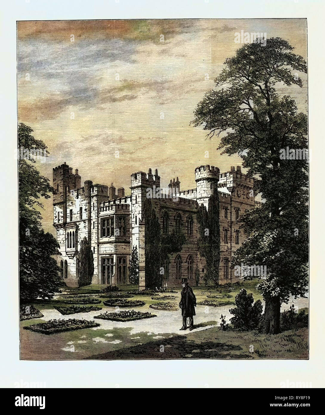 Hawarden castle hi-res stock photography and images - Alamy