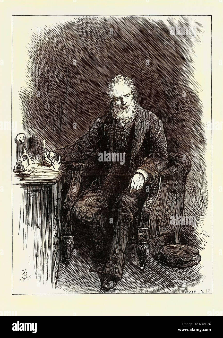 Dr. Godwin 1880 Stock Photo