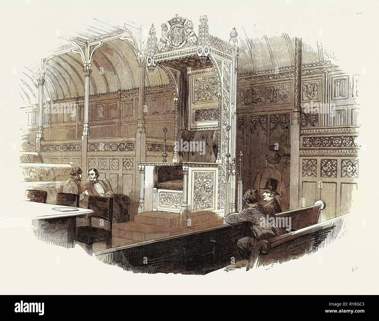 Speaker's chair house of commons hires stock photography and images