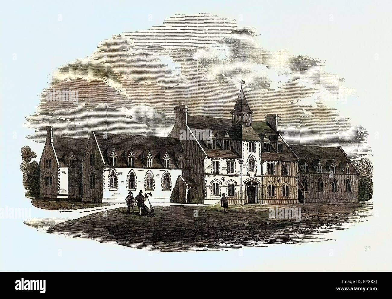 Devon County School West Buckland Recently Opened by Earl Fortescue