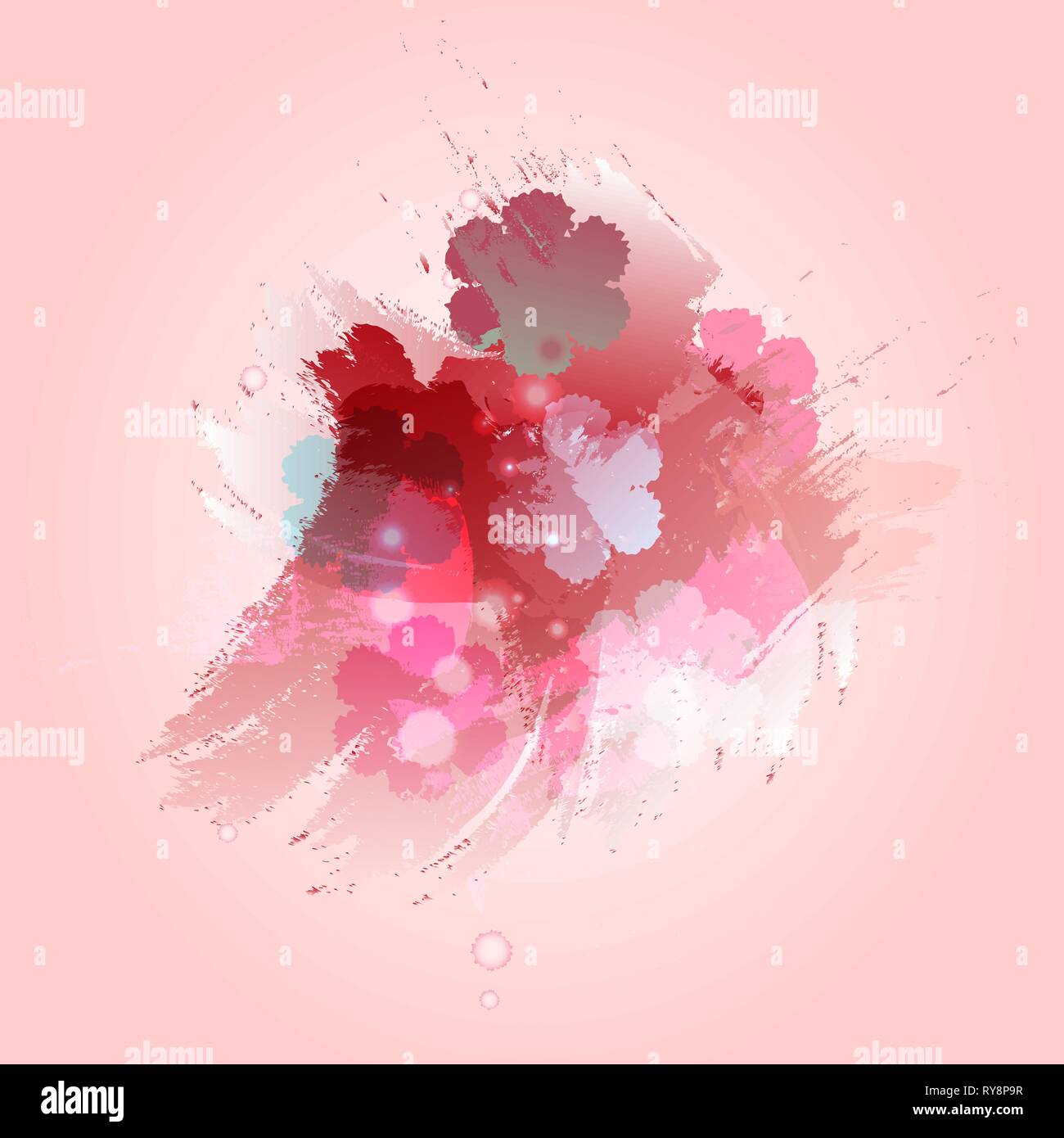 Background of abstract watercolor imitation pattern. Vector Stock Vector