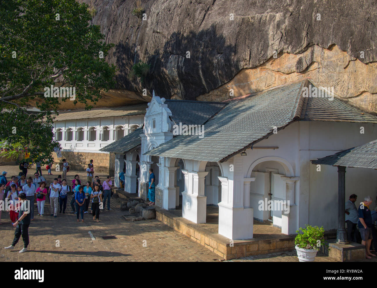 Asia, Sri Lanka, Dambulla caves Stock Photo