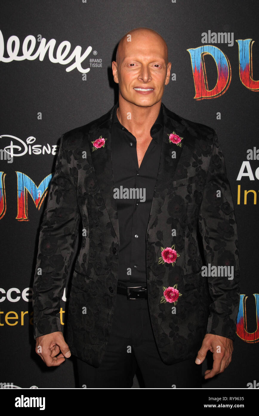 Joseph Gatt  03/11/2019 The World Premiere of 'Dumbo' held at El Capitan Theatre and Ray Dolby Ballroom, Lowes Hollywood Hotel in Los Angeles, CA. Photo by HNW / PictureLux Stock Photo