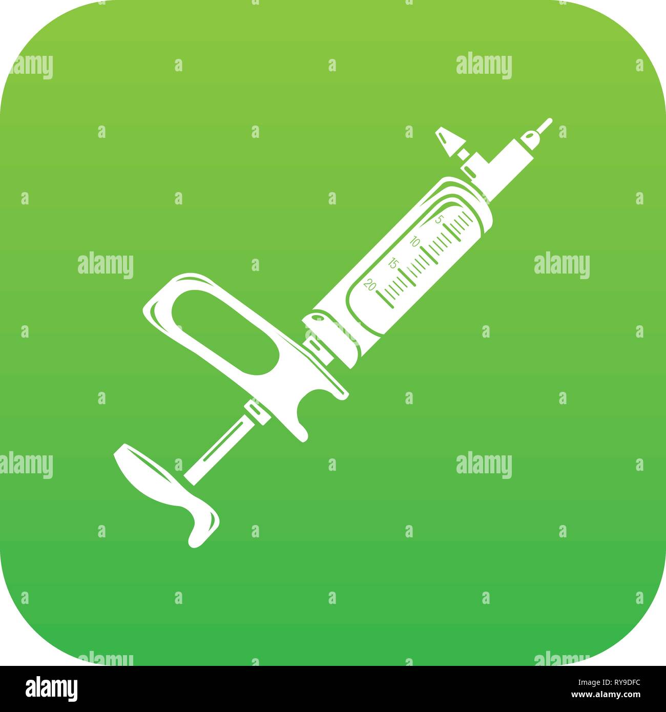 Clinical syringe icon, simple style Stock Vector Image & Art - Alamy