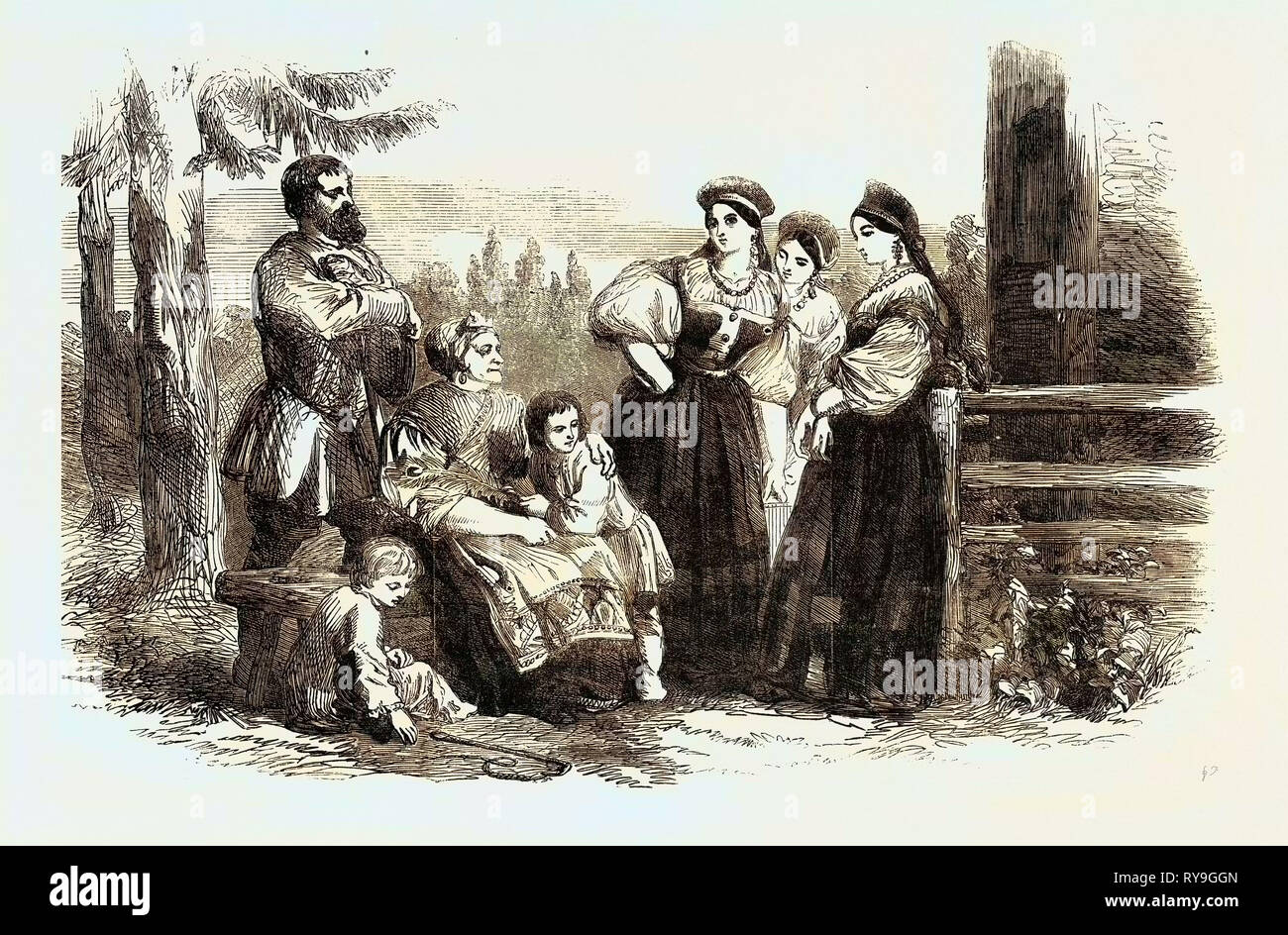Russian peasants hi-res stock photography and images - Alamy