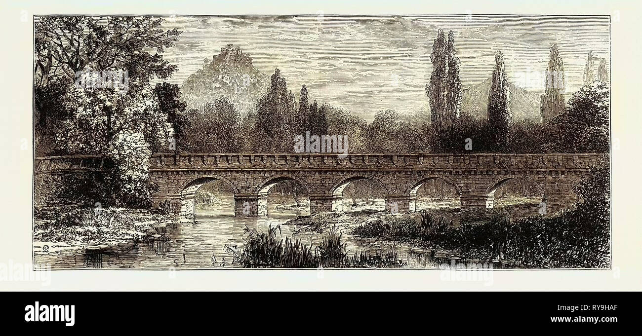 The Attack on Prince Bismarck, Bridge Over the Saale at Kissingen Where Kullmann Was Arrested