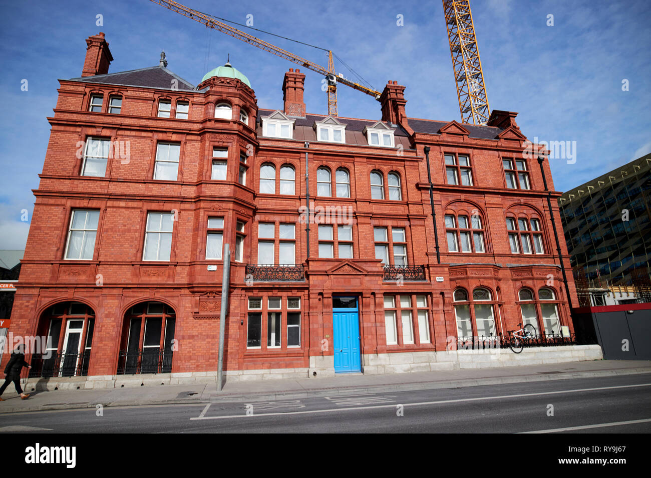 Former CIE offices and british rail hotel london and western hotel Dublin Republic of Ireland Europe Stock Photo