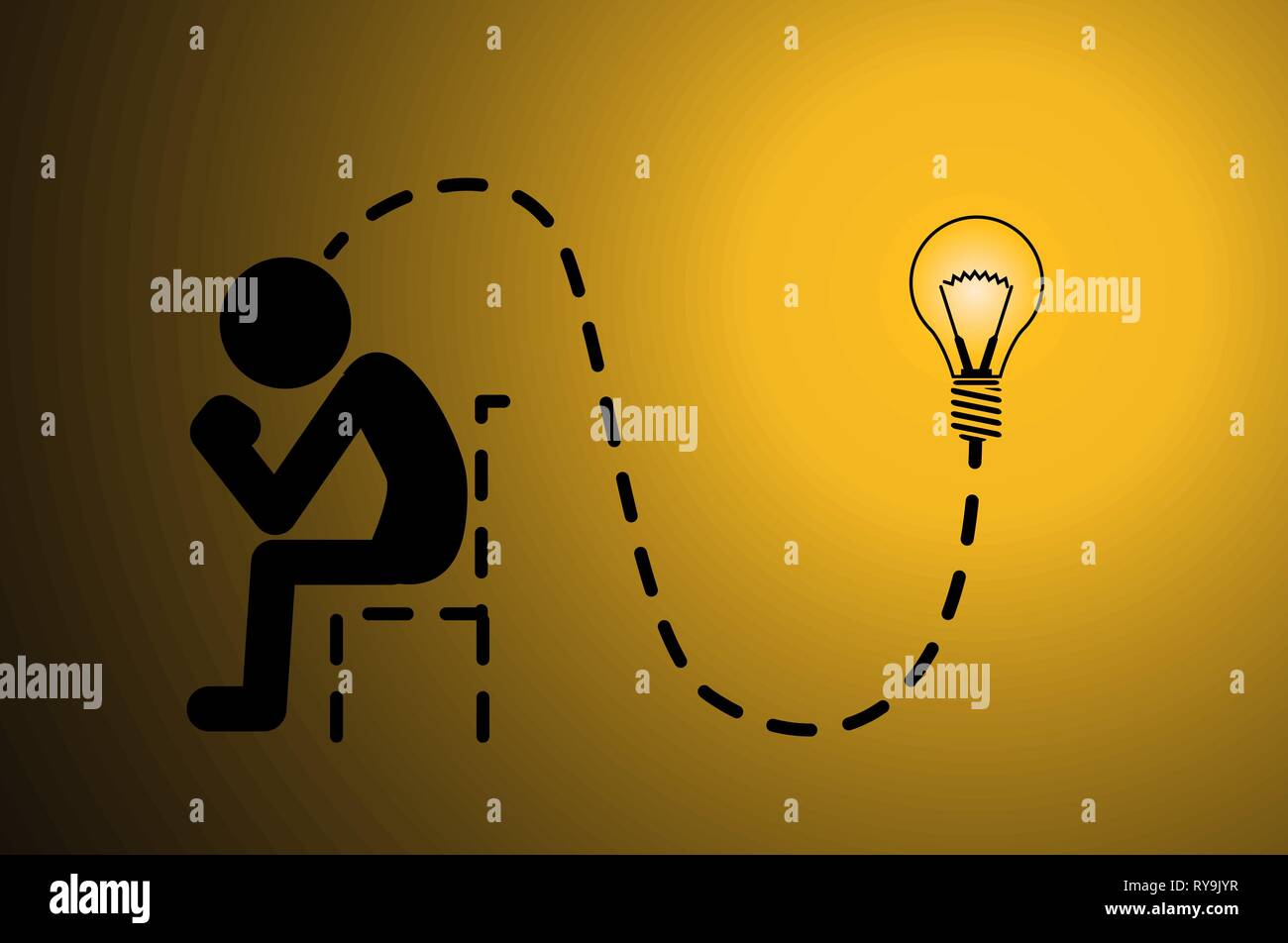 Light bulb idea thinker shadow cartoon color, vector illustration, horizontal, over white, isolated Stock Vector Image & Art - Alamy Light bulb idea thinker shadow cartoon color, vector illustration, horizontal, over white, isolated Stock Vector Image & Art - Alamy