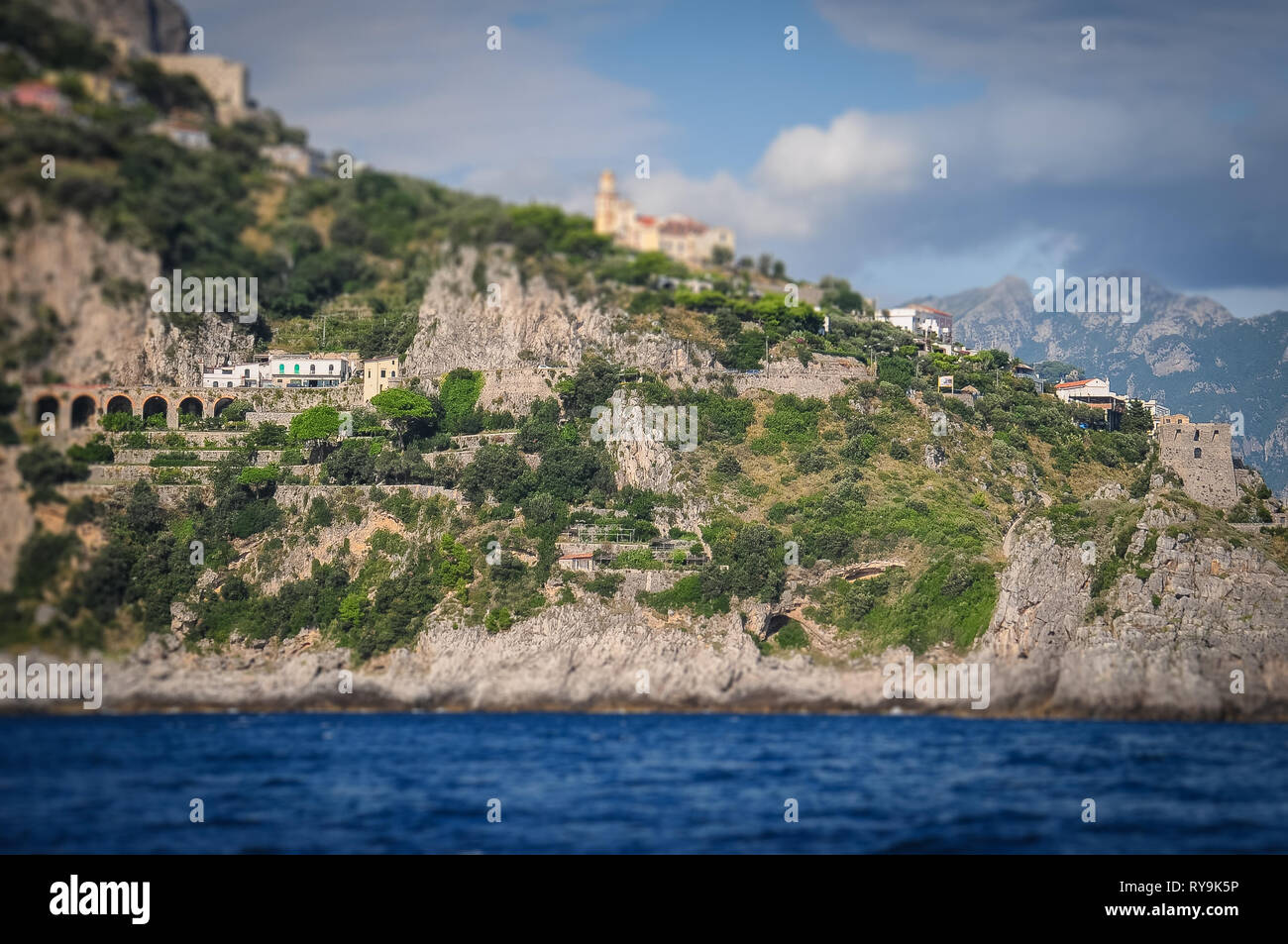 Tilt shift coastal view hi-res stock photography and images - Alamy