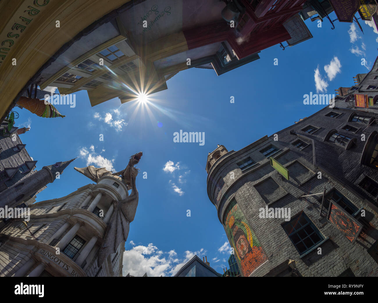 Universal orlando and harry potter hires stock photography and images