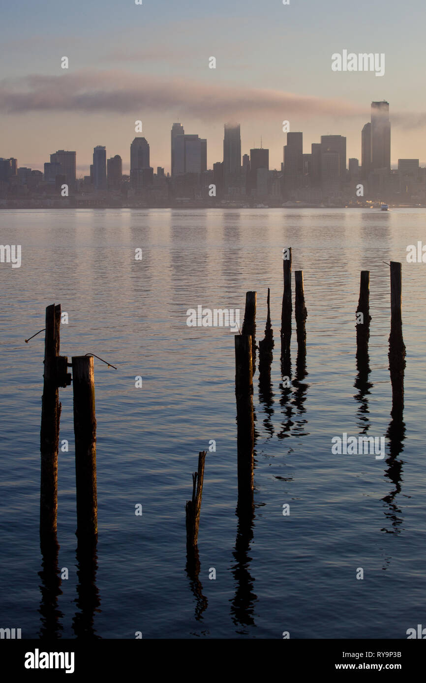 Seattle, King County, Washington, USA Stock Photo