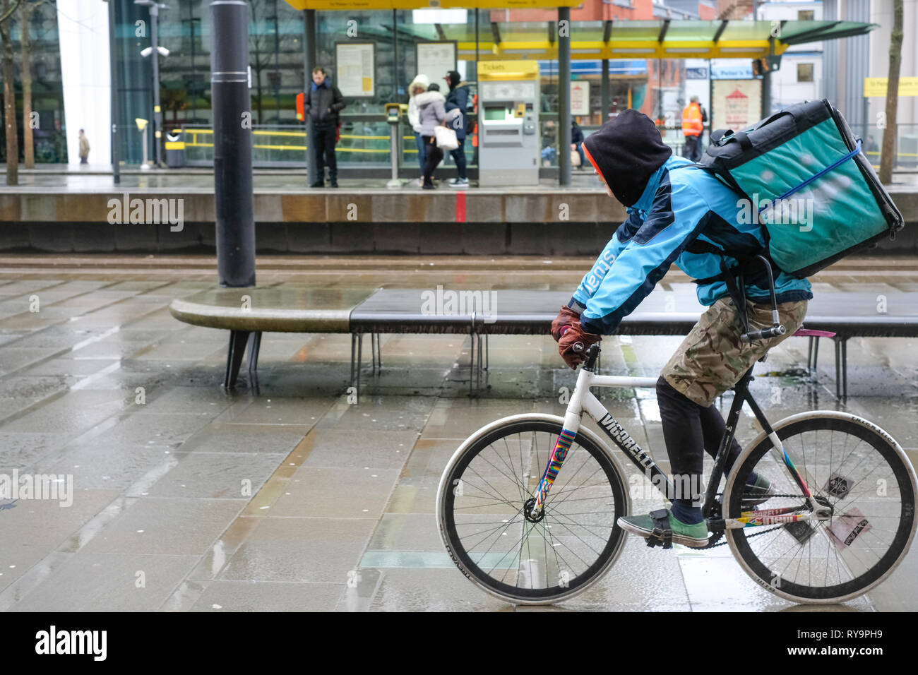 Manchester delivery hires stock photography and images Alamy