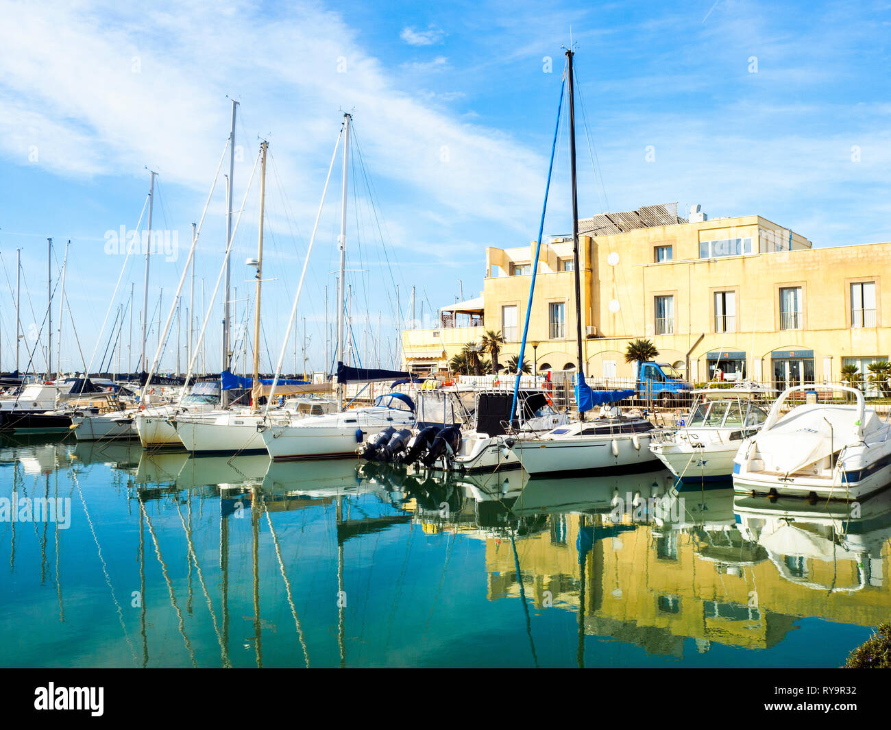 Porto Turistico di Roma - Ostia Lido, Italy Stock Photo - Alamy