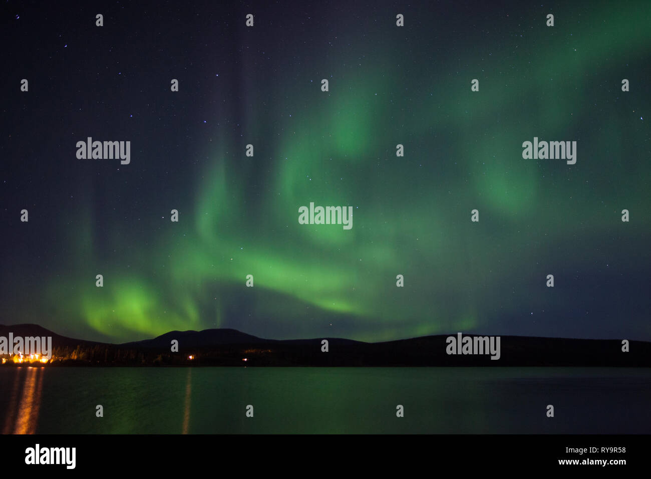 Teslin, Southern Lakes Region, Yukon Territory, Canada Stock Photo Alamy