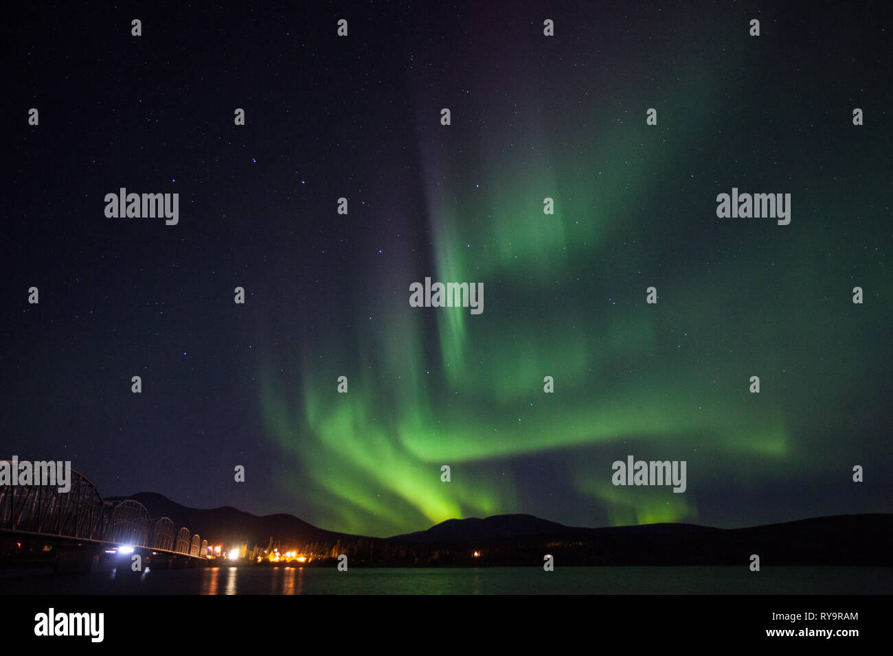 Teslin, Southern Lakes Region, Yukon Territory, Canada Stock Photo Alamy