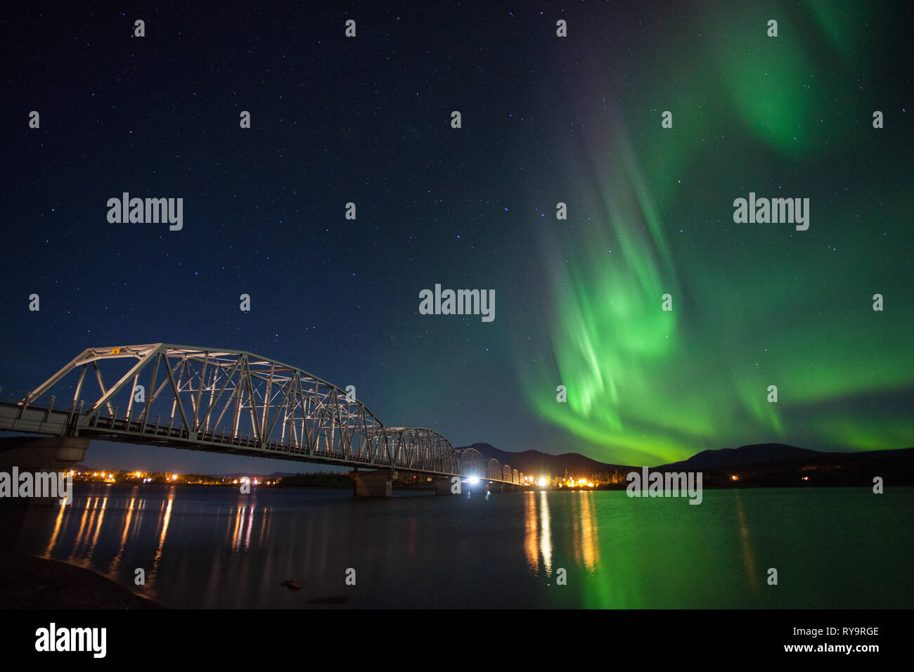 Teslin, Southern Lakes Region, Yukon Territory, Canada Stock Photo Alamy