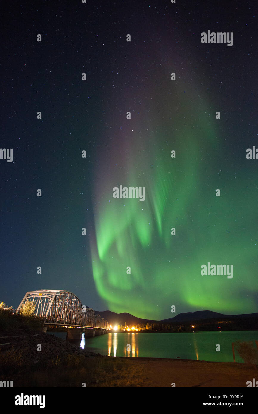 Teslin, Southern Lakes Region, Yukon Territory, Canada Stock Photo Alamy