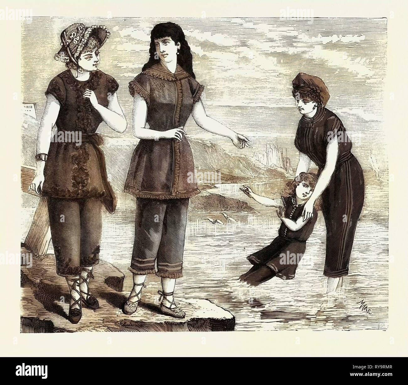 vintage bathing costumes