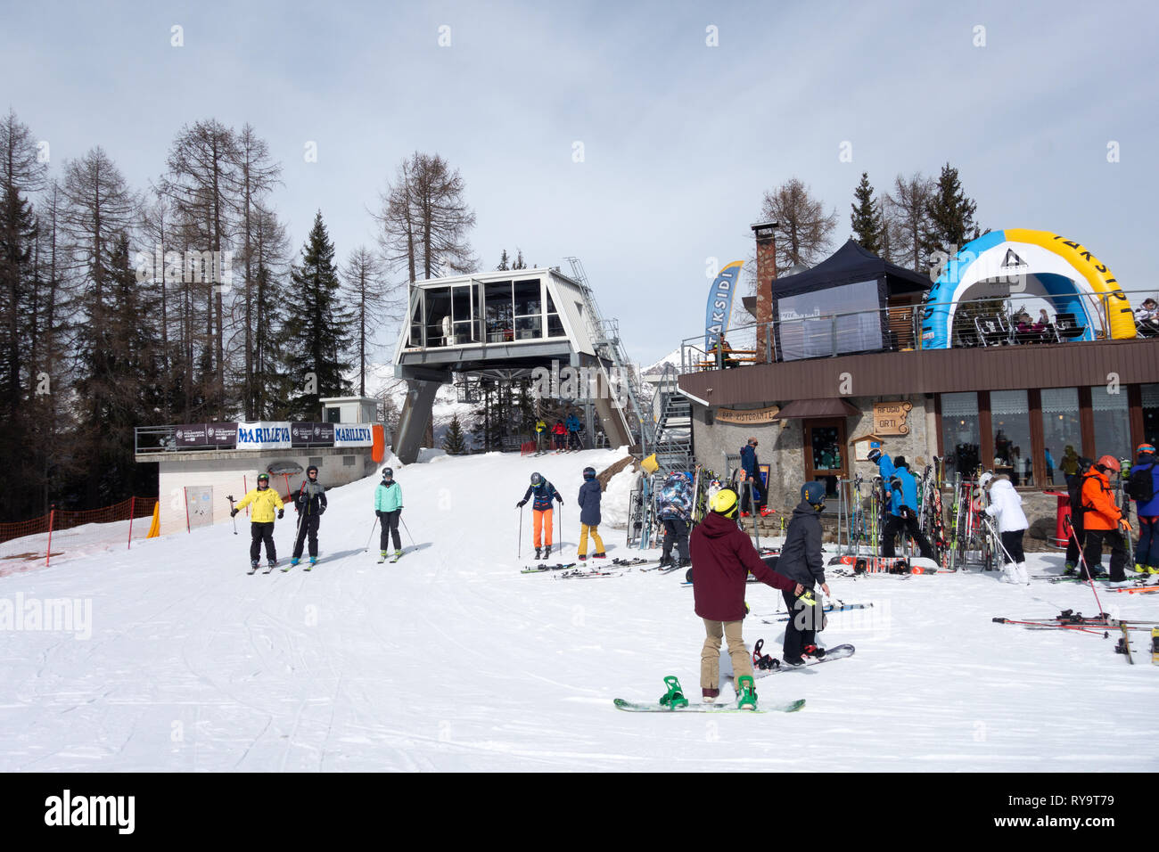 madonna di campiglio ski slopes