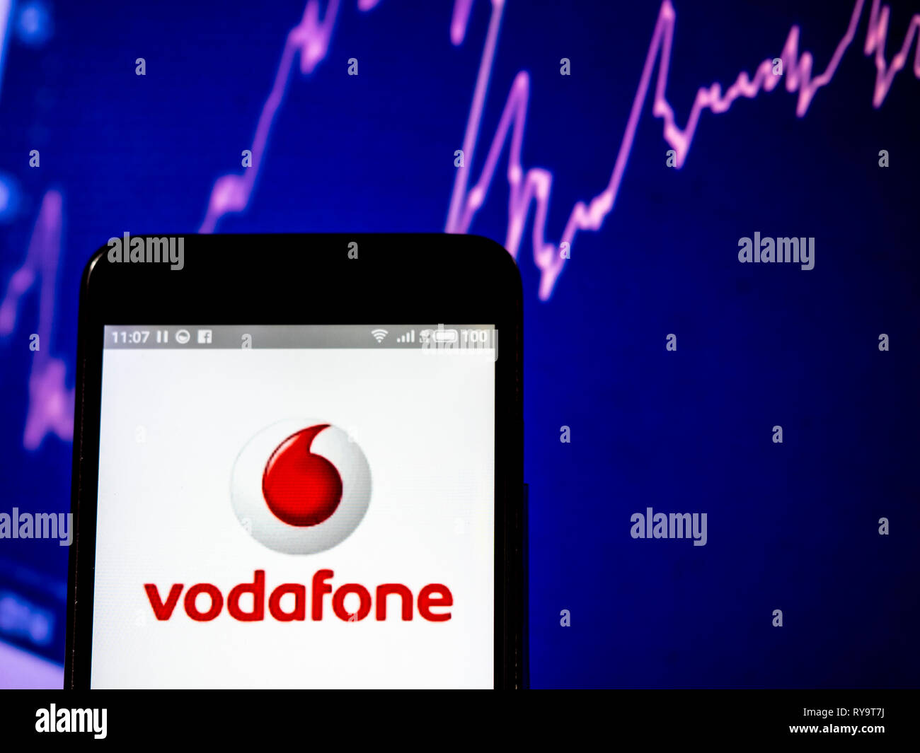 Vodafone group plc hi-res stock photography and images - Alamy
